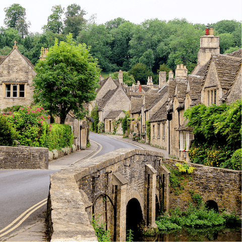 Explore quaint Cotswold villages and scenery