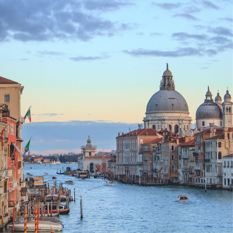 Explore the Dorsoduro neighbourhood, including the Basilica della Salute