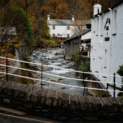 Explore the charming town of Coniston, only a fifteen–minute drive away