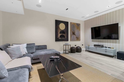 Curl up in the home cinema for a relaxed film night