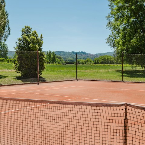 Take to the courts for a game of tennis or two