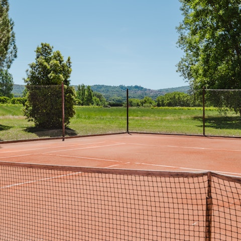 Take to the courts for a game of tennis or two