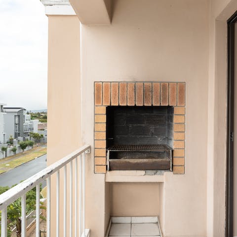 Fire up the barbecue as the locals do come evening time