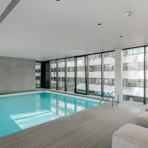 Enjoy a refreshing swim in the pool or a workout in the gym