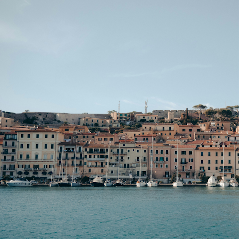 Take a fifty minute drive to the vibrant port city of Livorno