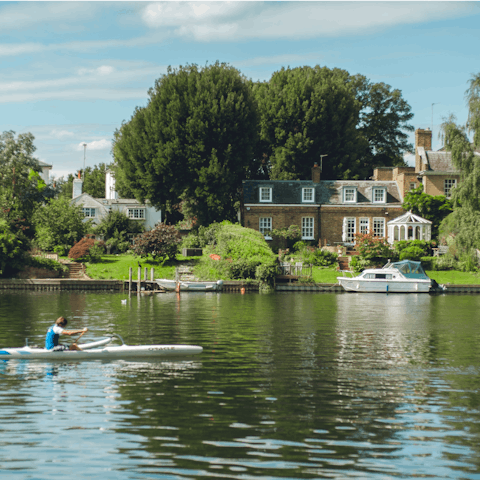 Head out and explore peaceful Kingston upon Thames