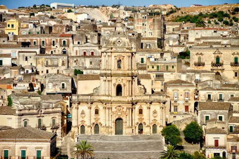 Explore the legendary Baroque hill town of Modica – a short drive