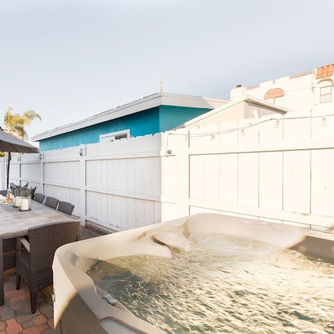 Luxuriate in your very own Jacuzzi