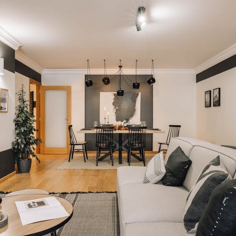 Enjoy the feeling of total relaxation after a day of exploring