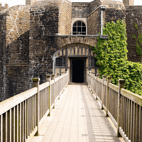 Explore nearby Walmer Castle, run by English Heritage