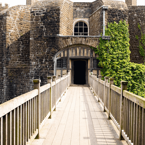 Explore nearby Walmer Castle, run by English Heritage