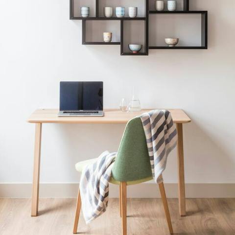Catch up on emails at the desk