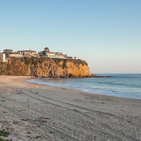 Visit your own private beach in minutes