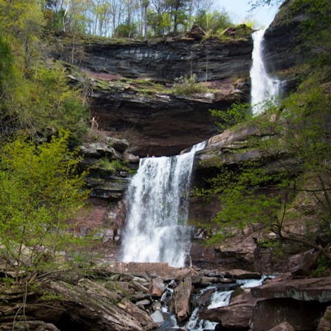 Don your hiking boots to explore nearby Kaaterskill Falls