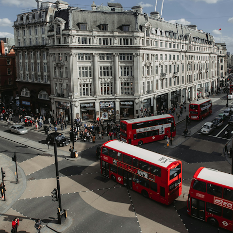 Shop on Oxford Street, a few minutes walk away