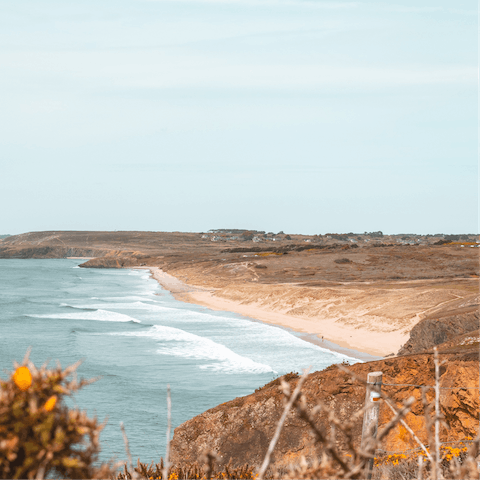 Explore the stunning windswept coast of Brittany