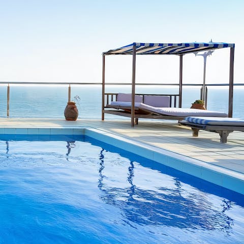 Make poolside lounging your only firm plan of the day