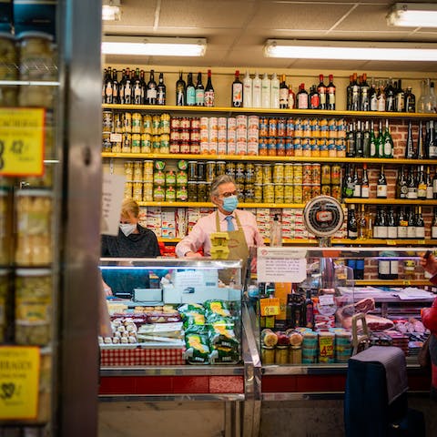 Discover the produce at Mercado do Bolhão, a short walk away