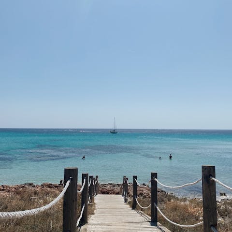 Explore the beautiful coastline of the golden mile