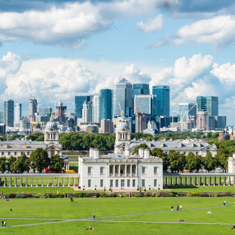 Spend a day at the nearby National Maritime Museum and surrounding area