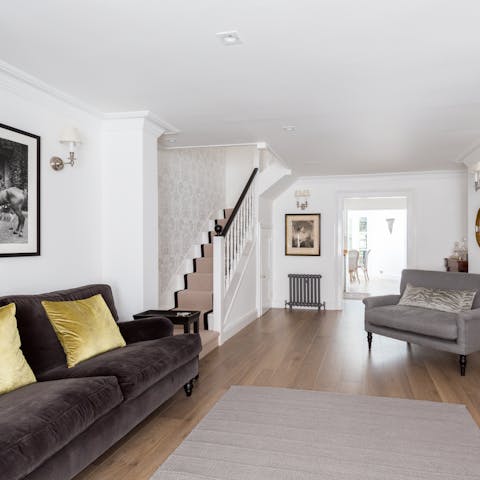 Unwind in the open light-filed living space