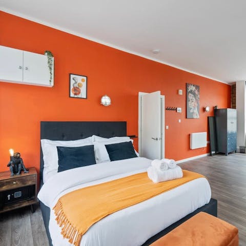 Sink into a deep sleep after visiting galleries and museums