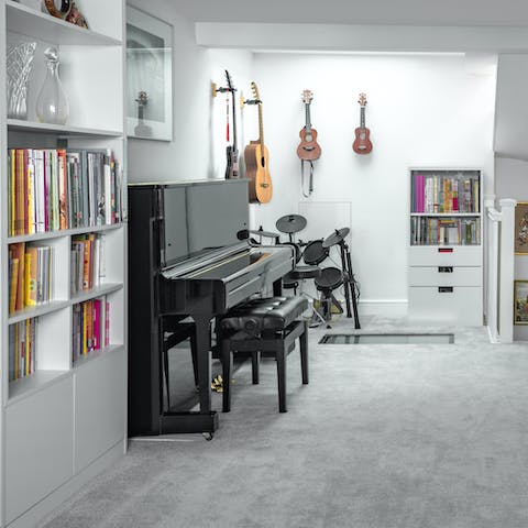 Gather around the piano and enjoy an evening of music