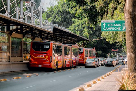 Stroll Insurgentes Sur Avenue, one of the world's longest urban avenues lined with shops and culture, just eighteen minutes on foot