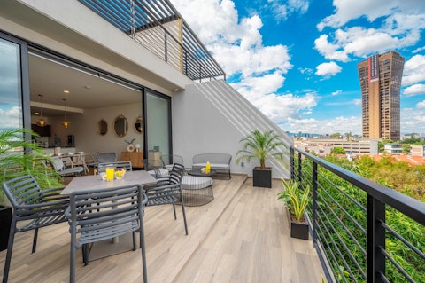 Dine alfresco with sweeping Mexico City skyline views