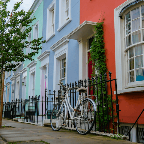 Begin your London adventure in neighbouring Notting Hill