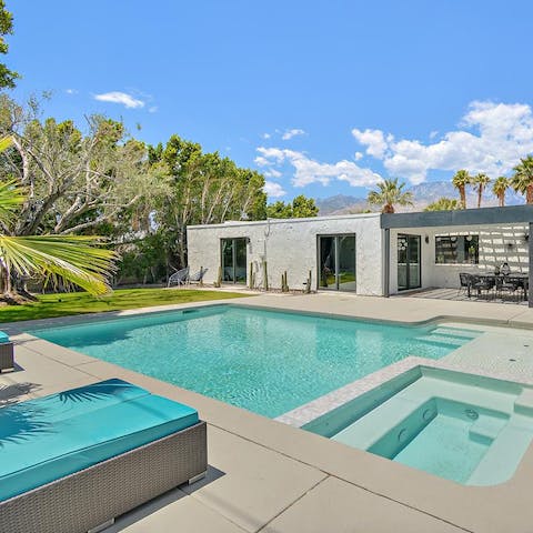 Make a splash in the immaculate pool