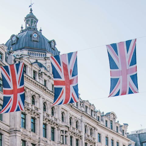 Head into central London for sightseeing – just a short tube ride away