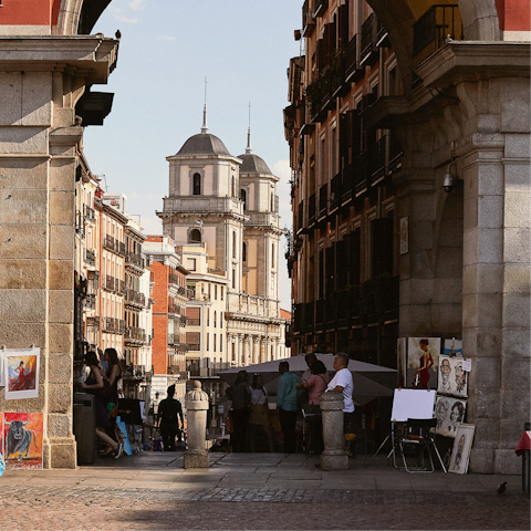 Take the metro or walk towards Madrid's historic centre