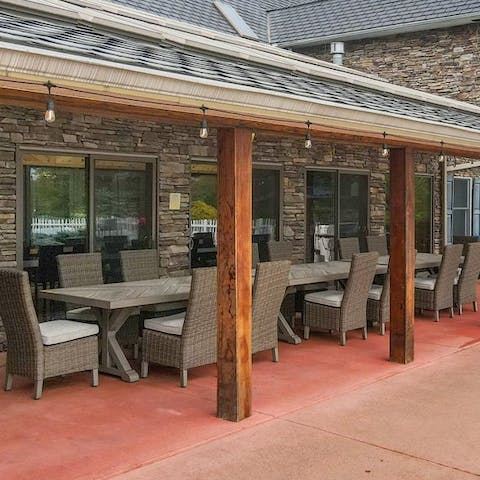 Gather everyone outside for fabulous alfresco meals