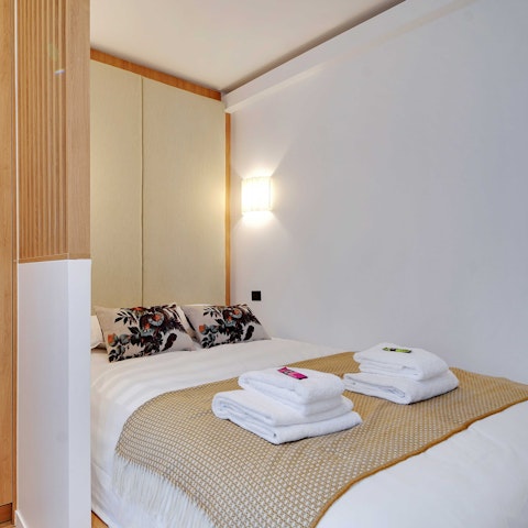 Sink into peaceful sleep after a spot of sightseeing