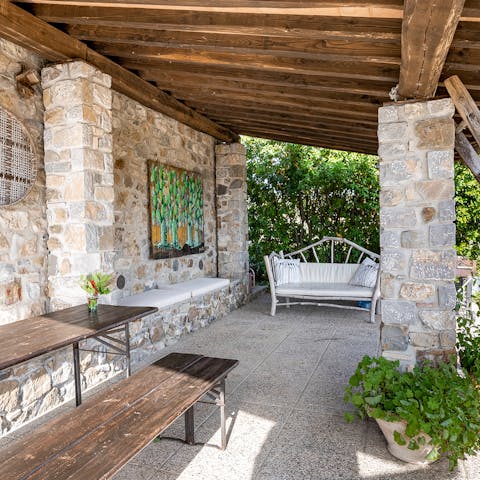 Guests described this home as idyllic, and loved its stunning views and position in the Tuscan hills.