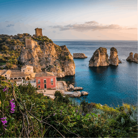 Stay in the spectacular Castellammare del Golfo