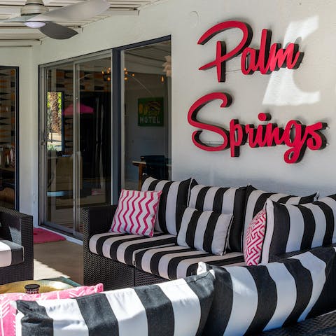 Fall in love with the bright and cheerful decor