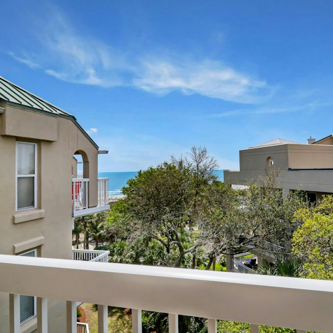 Glimpse sea views from the private balcony