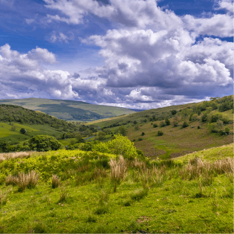 Drive five minutes to reach the edge of the Yorkshire Dales National Park