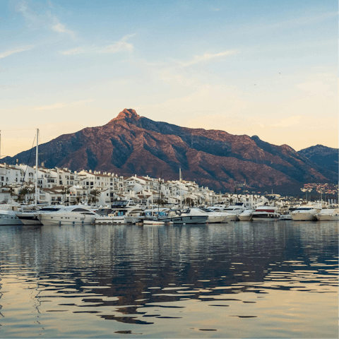 Experience the magic of Mediterranean living from Marbella
