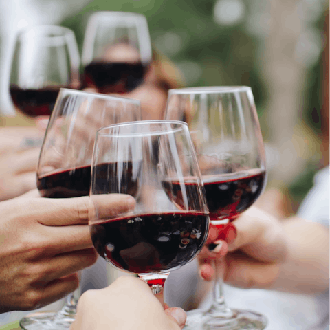 Try local Portuguese dishes and sample regional wine at the restaurants on your doorstep
