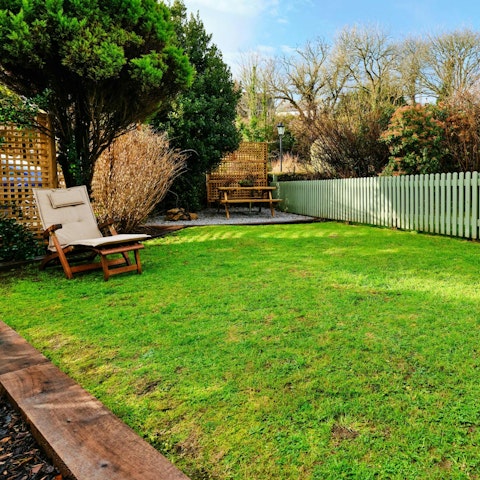 Relax in the private garden