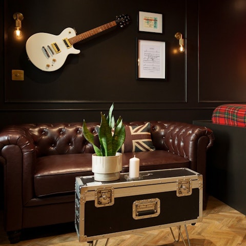 Enjoy characterful interiors inspired by Camden’s punk-rock heritage