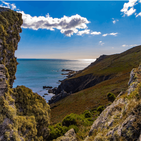 Soak up the sun and sea air at nearby Oddicombe beach