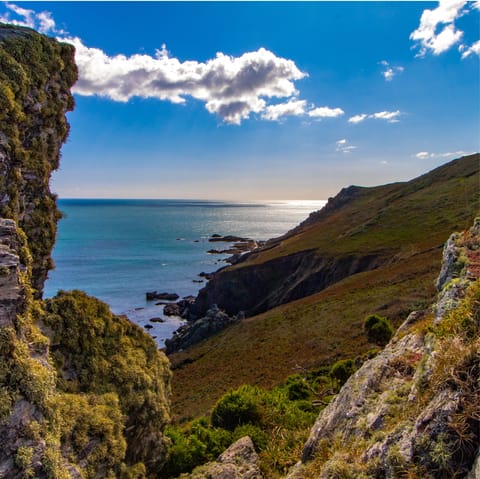 Soak up the sun and sea air at nearby Oddicombe beach