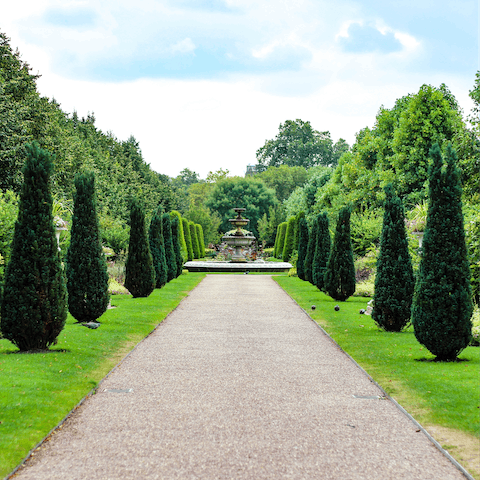 Discover leafy Regent's Park – just a short stroll away