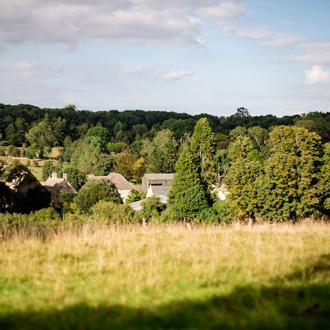 Stay on a small, family-run farm in the countryside