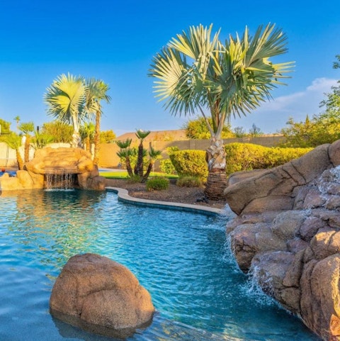 Embrace fun relaxation in the private swimming pool