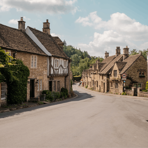 Explore the quaint Chipping Campden, a short drive away